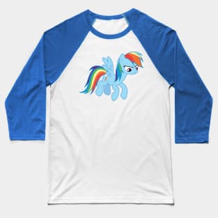 Rainbow Dash hovering Baseball T-Shirt